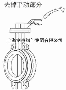 手动蝶阀怎么改电动阀