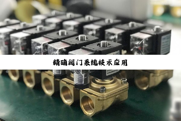 精确阀门系统技术应用